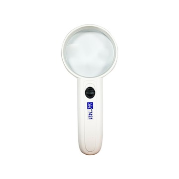 【 徠福 】LED照明放大鏡 直徑2.5吋 65mm / 支 NO.7421