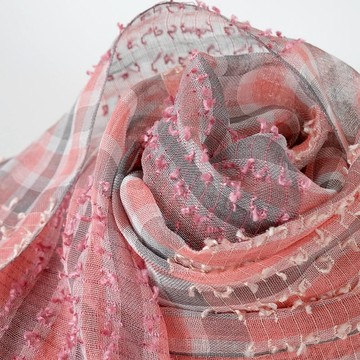 亞麻 手織亞麻披肩【穗風05】