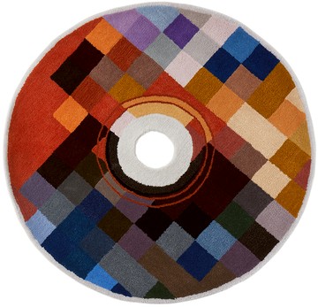 Curves by Sean Brown SSENSE 独家发售多色 CD 手工制地毯