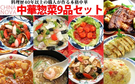 中華料理９種９品セット