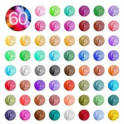 NTWJNJY Mica Powder,60 Colors Pearlescent Resin Pigment for Epoxy Resin,Nai