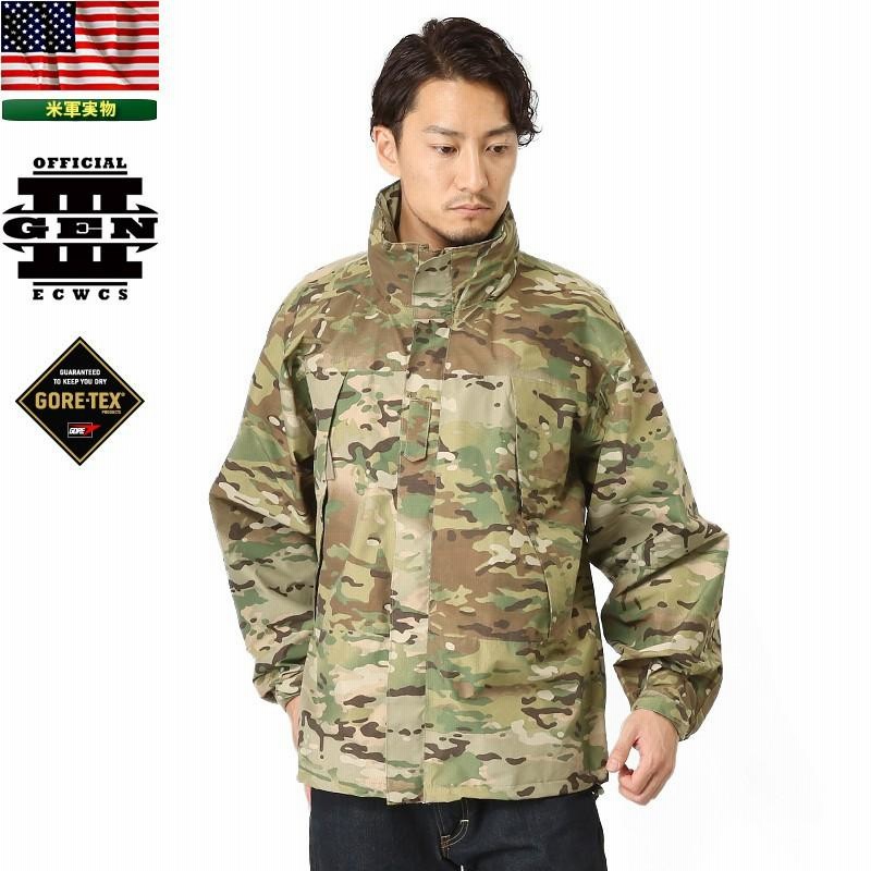 実物 新品 米軍ECWCS GEN3 Level6 GORE-TEX ジャケット MultiCam ...