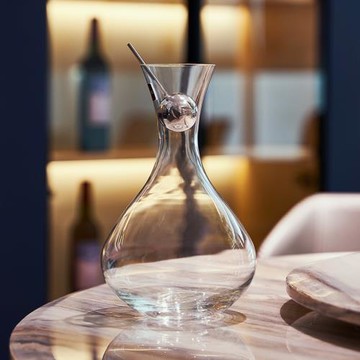 進口原裝無鉛水晶玻璃紅酒醒酒器大號分酒器酒壺高檔盛酒器家用