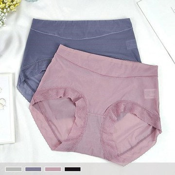 【PINK LADY】石墨烯 抑菌導濕 防勾紗吸濕彈力涼爽包臀 中腰內褲(5件組)8821