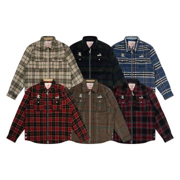 GRAF原創品牌【早春限定】銀色AK47天使限量面料羊毛直拉襯衣夾克