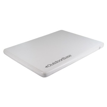 Outdoor Base 歡樂時光Q比充氣床墊 105cm  白色