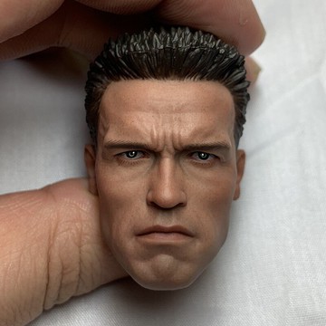 1/6 阿諾頭雕  T800頭雕 獨闖龍潭戰術 終結者2 可接PH JO男素體