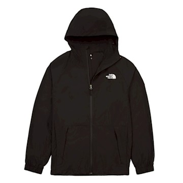 The North Face TNF 北臉 男 吸濕排汗連帽外-黑色 M FLYWT WIND JACKET - AP- NF0A8ET7JK3