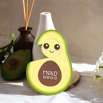 MoldGoGo 防霉香氛吊卡 | 酪梨款 | MIT 專利防霉技術・環保紙卡