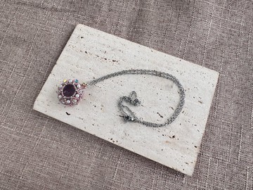 250517 紫水晶 串珠 頸鍊