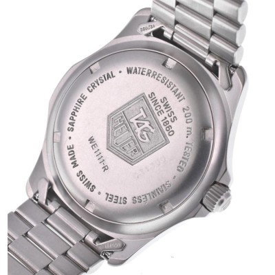 ☆良品【TAG HEUER】タグホイヤー プロフェッショナル 200m WE1111-R デイト クォーツ メンズ O#120921 |  LINEブランドカタログ