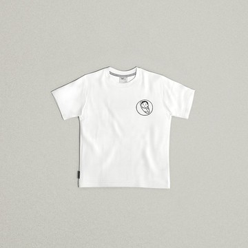 MO x Noritake 無限的O 兒童 T恤 白色