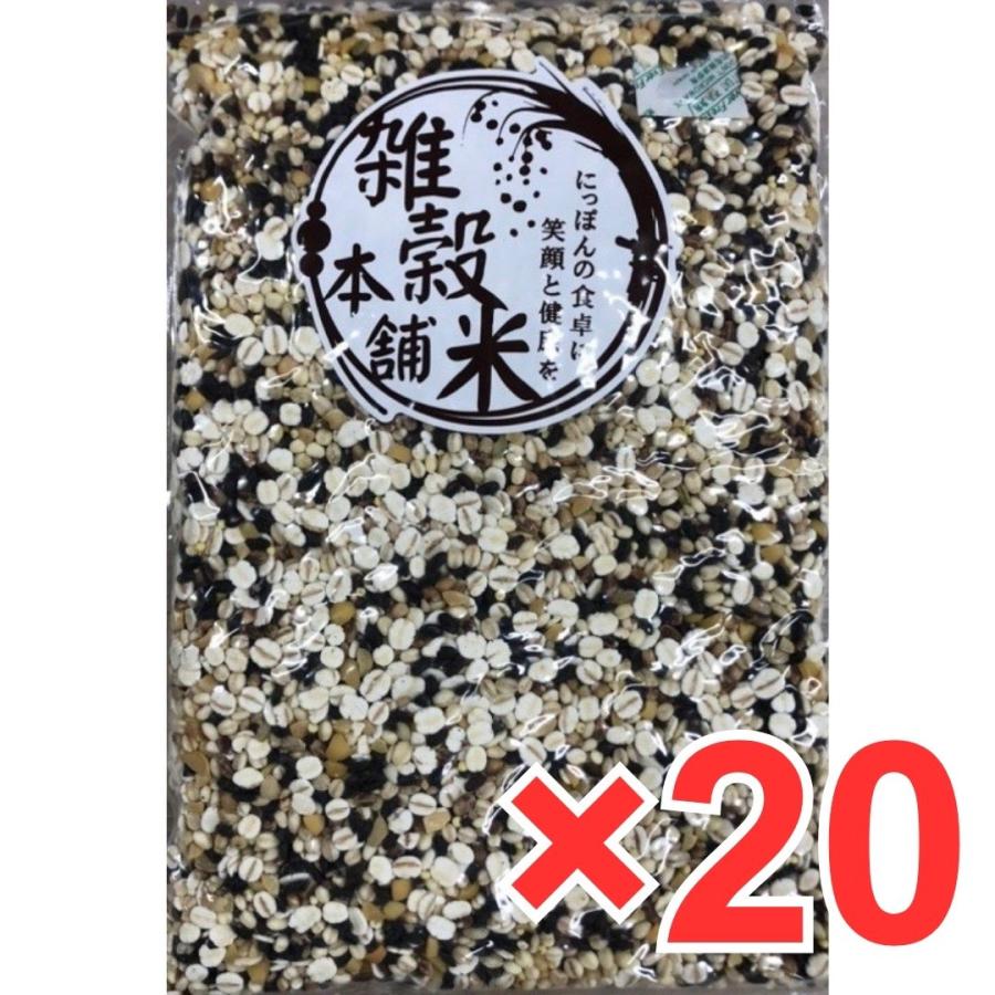 雑穀米本舗 胡麻香る十穀米 10kg(500g×20袋) 雑穀米 国産 無添加 無着色 置き換えダイエット ダイエット食品