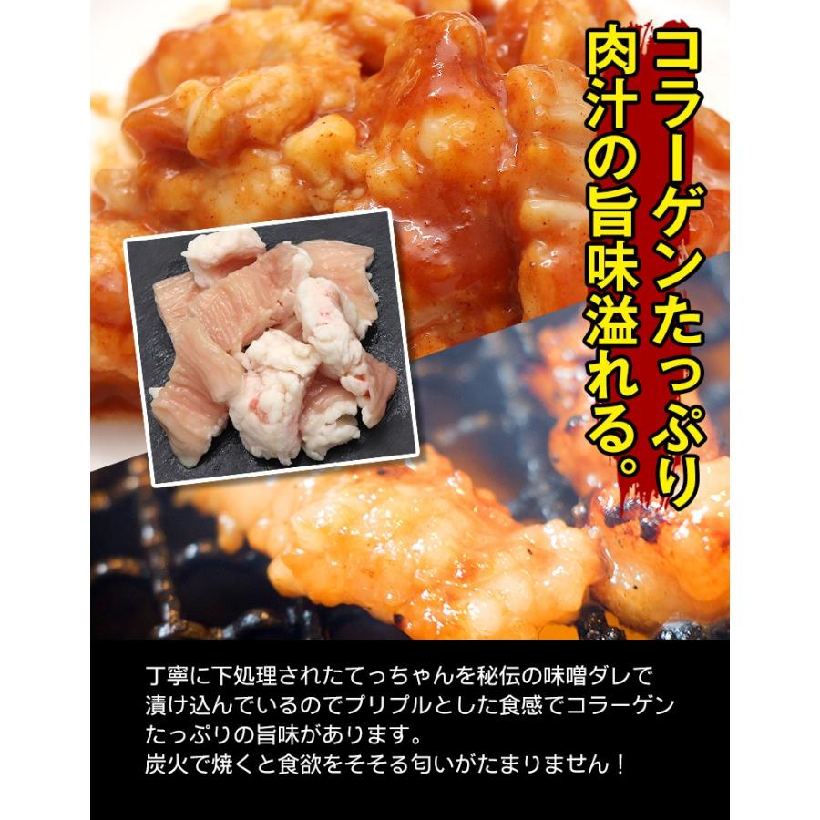 秘伝の味噌タレてっちゃん 味噌ダレ てっちゃん ホルモン 味付けホルモン 焼肉 炭火焼き 200g  焼肉 BBQ バーベキュー ギフト