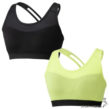 Mizuno 美津濃 運動內衣 女裝 排汗 黑/黃【運動世界】32MJD30209/32MJD30241