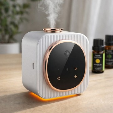 【品菲特PINFIS】壁掛桌用擴香儀 人體感應香氛機(贈有機精油任選