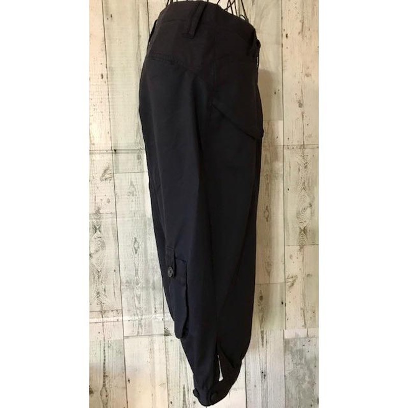 JEANASIS サルエルパンツ レディース ブラック USED | LINEショッピング