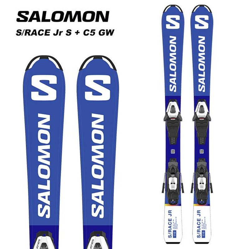 SALOMON サロモン スキー板 S/RACE Jr S + C5 GW ビンディングセット