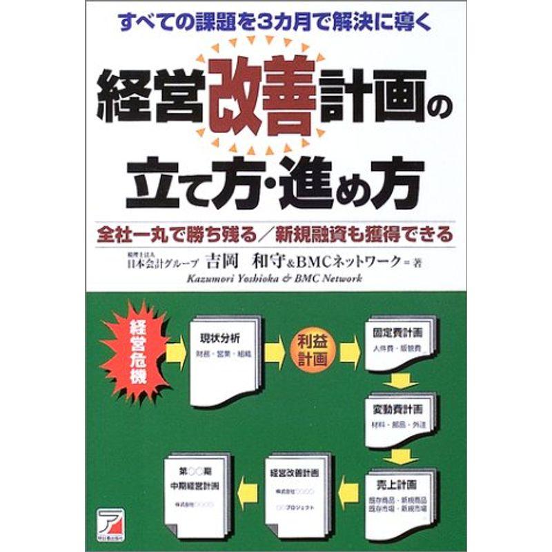 経営改善計画の立て方・進め方?すべての課題を3カ月で解決に導く 全社一丸で勝ち残る 新規融資も獲得できる (アスカビジネス)