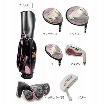 レディース】ルーズベルト テディベア ゴルフ RTB K-17 クラブ