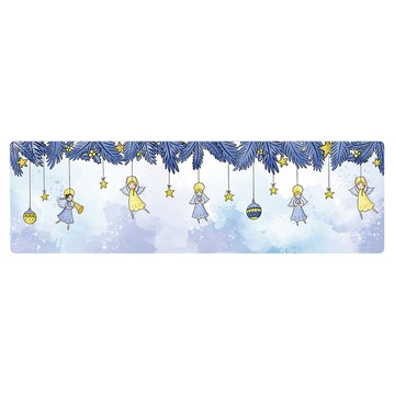 半島良品 輕回彈減壓皮革地墊 長款 141  平安夜天使  150 x 45cm