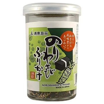 浦島海苔 海苔山葵拌飯料  1個  50g