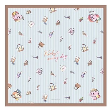 enSKY 系列絲巾 100%聚酯纖維  約50cm×約50cm  卡比SunnyDay