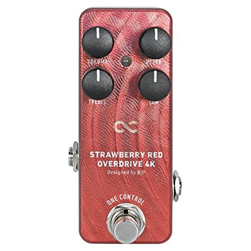 ワンコントロール One Control Strawberry Red Overdrive 4K オーバードライブ ギターエフェクター