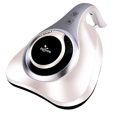 EULEVEN 有樂紛 熱風吸塵除螨機 9KPA大吸力 UV-C殺菌 熱風烘被 高速轉刷  SYJ-3005E  銀色 + 黑色