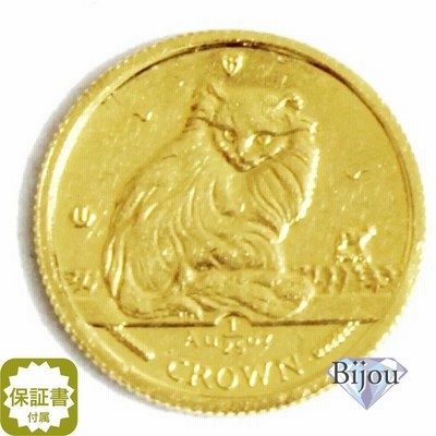 1995年マン島キャット金貨1/10オンス(ターキッシュキャット) r400