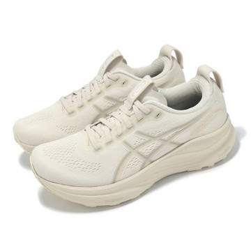 Asics 慢跑鞋 GEL-Kayano 32 女鞋 米 灰 支撐 運動鞋 亞瑟士 1012B838250