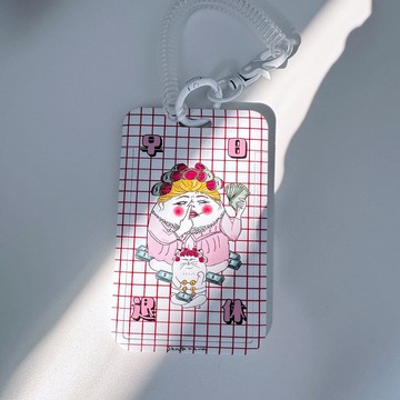 早日退休 票卡夾 識別證 卡套