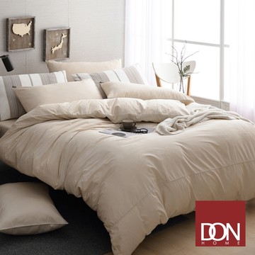 DON極簡生活 雙人200織精梳純棉單品被套-多款任選