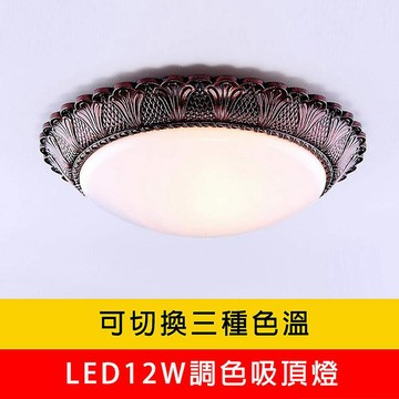 外銷產品LED12W三色溫調色吸頂燈 C9624-RAB
