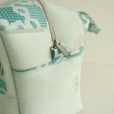 ミナペルホネン mina perhonen *Luisa Cevese CUBE BAG M*flower