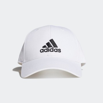 ADIDAS 休閒 運動 老帽 棒球帽 白 FK0890 BASEBALL CAP (2772)
