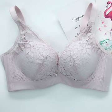 體態美1080A4蕾絲小胸1.5CM中厚無鋼圈內衣胸罩文胸上托