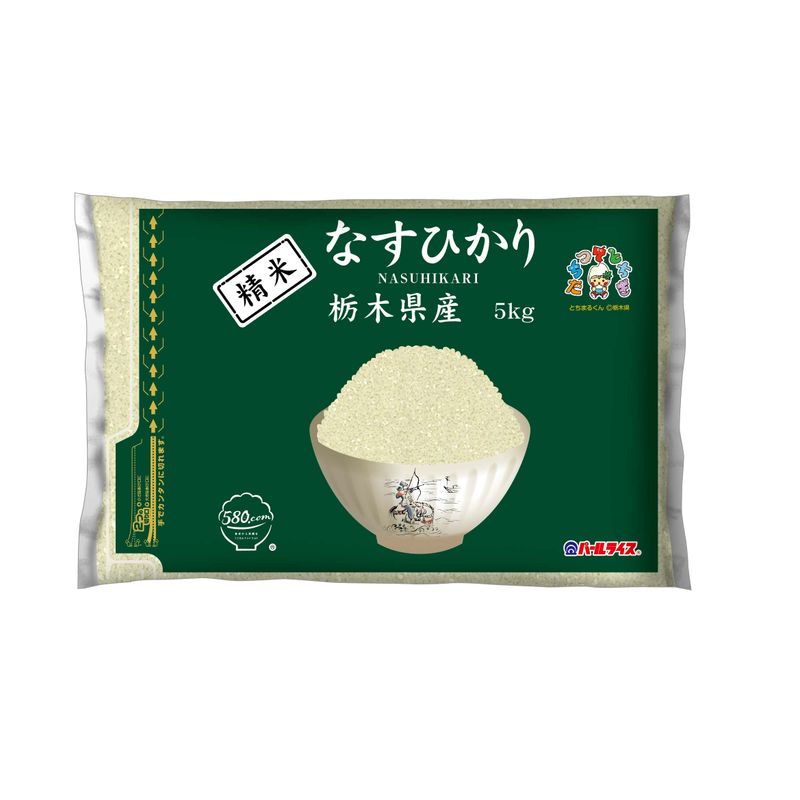 精米 栃木県産 白米 なすひかり 5kg 令和4年産