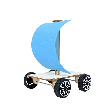 台灣出貨 DIY風帆車 益智手工作業物理科學小實驗兒童科技小製作材料 國小 國中 幼兒園