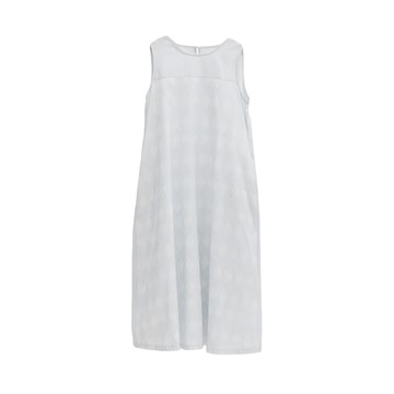 in Blooom 印花樂 拼接無袖背心長洋裝 M-L  澄淨灰