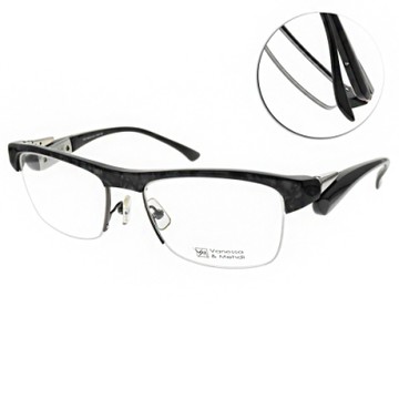 Vanessa & Mehdi 光學眼鏡 眉方框款 /珍珠黑-黑 #VL1205 C4