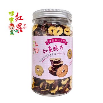【台灣和樂】紅棗脆片250g_精美罐裝(脆棗紅棗紅棗圈)