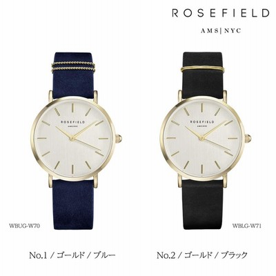 ローズフィールド ROSEFIELD 腕時計 レザーベルト レディース