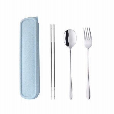 Do Buy トリオセット 箸 スプーン フォーク 3点セット 18 8ステンレス鋼製 オシャレ 高級感 小麦ケース付き 通販 Lineポイント最大get Lineショッピング