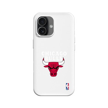 iPhone 17 SolidX 白 - NBA - Logo-芝加哥公牛 Chicago Bulls - Light
