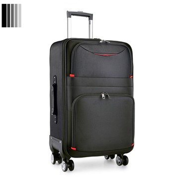 預購中【家寵LOVEHOME】 LOVEHOME 超大容量 牛津布行李箱防水耐磨 牛津布萬向輪 (26寸托運行李箱) - 黑色