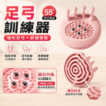 【茶米樂】足弓訓練器 足底按摩器 足弓按摩器 腳趾分離器 磁石按摩 足底按摩 足弓支撐 足部訓練 瑜珈拉伸 足部放鬆