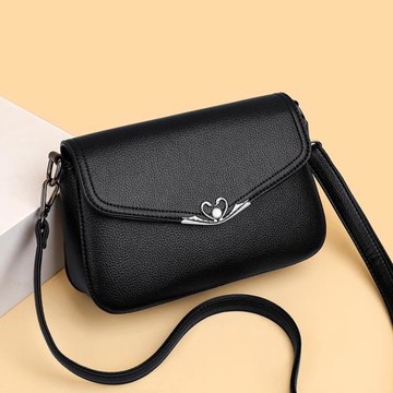 跨境小方包2025新款潮時尚簡約中年婆婆斜挎包送媽媽腋下單肩包