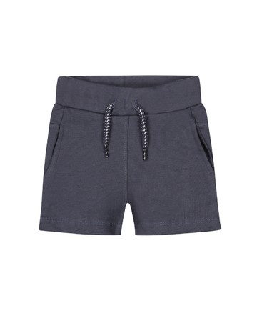 素面深藍色短褲116cm