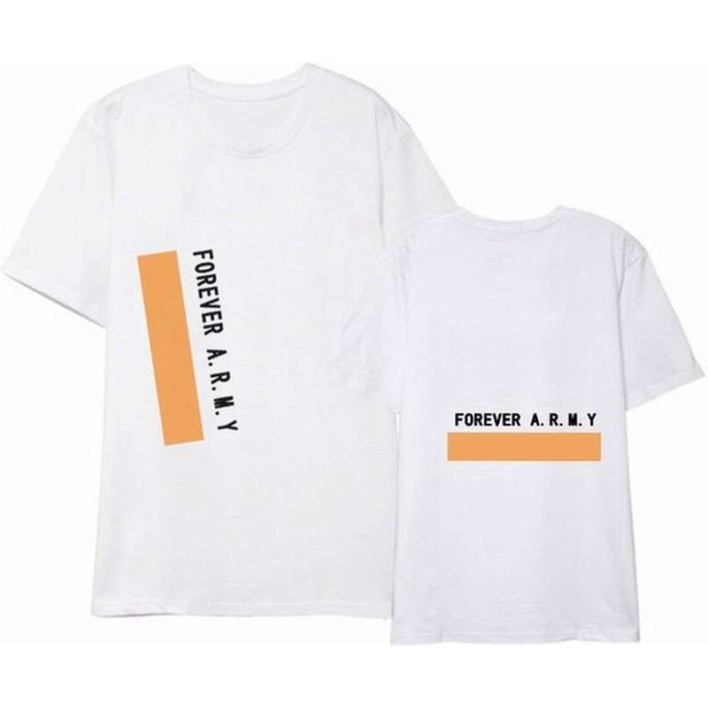 Bts A R M Y Tシャツ 半袖 打歌服 応援服 グッズ レディース メンズ 男女兼用 春夏tシャツ 韓流グッズ 4色 通販 Lineポイント最大get Lineショッピング